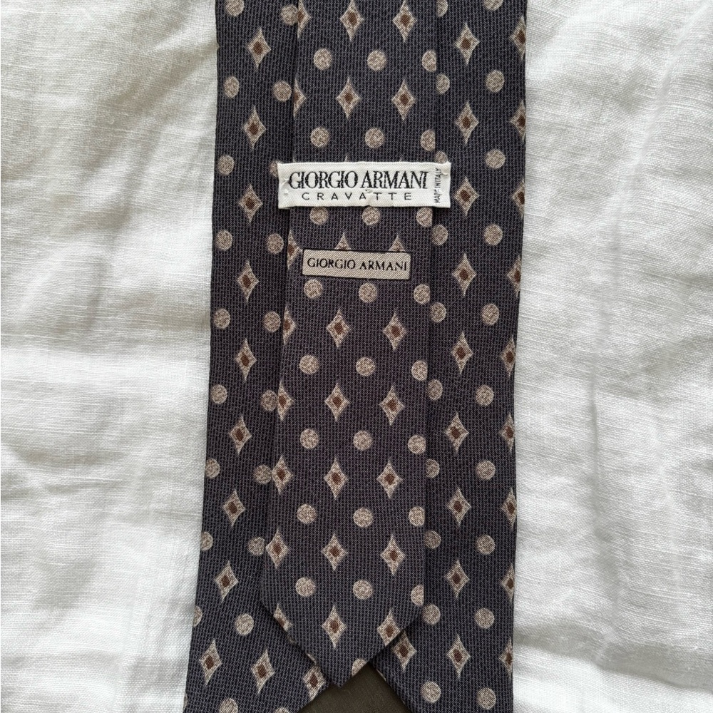 Giorgio Armani silk tie